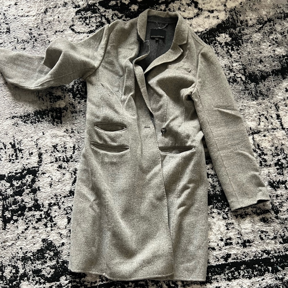 Banana republic wool coat